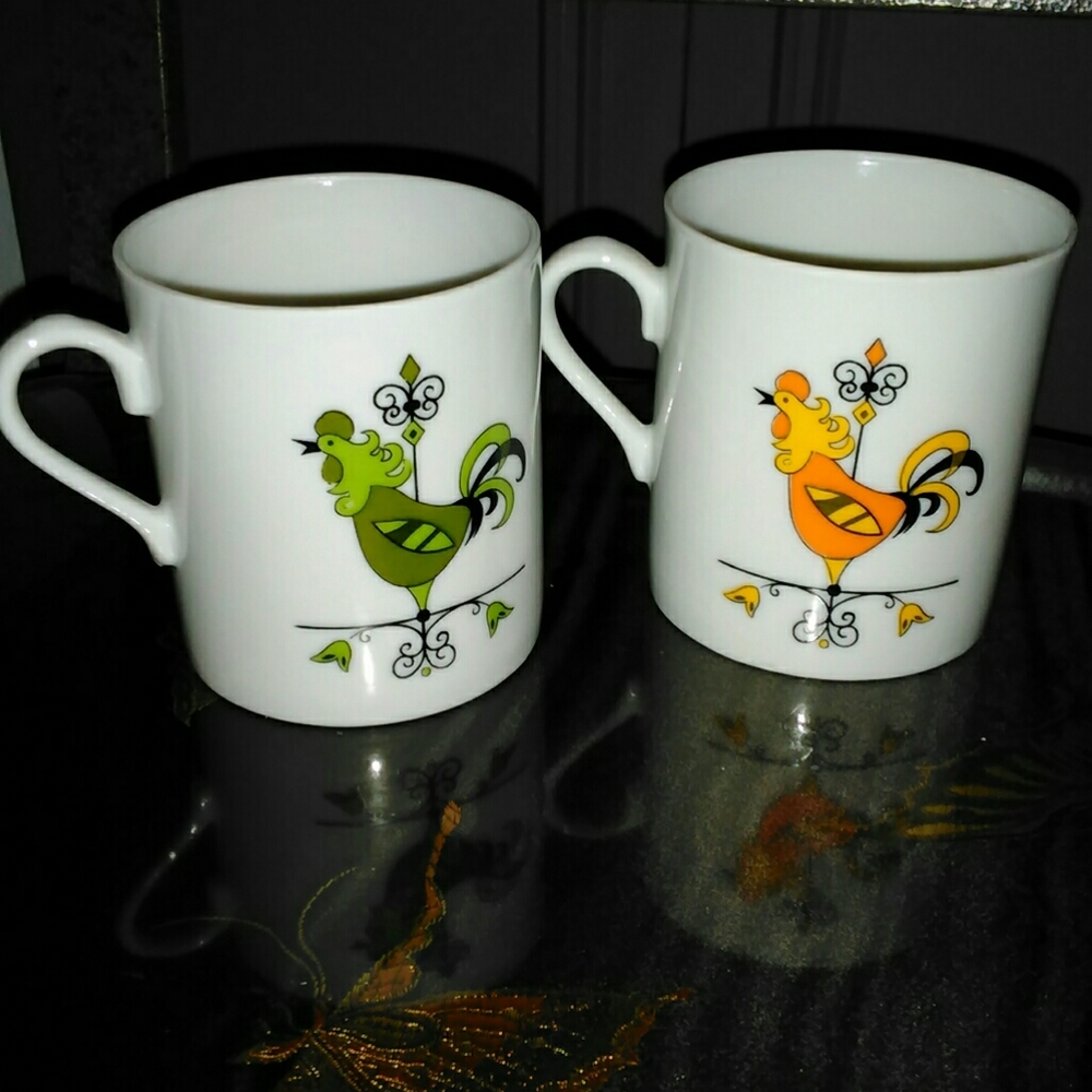 Vintage fine China cups tea/coffee